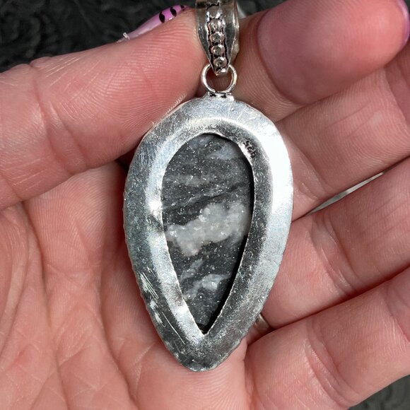 Zebra Jasper Pendant Stone Crystal Jewelry - Picture 6 of 8